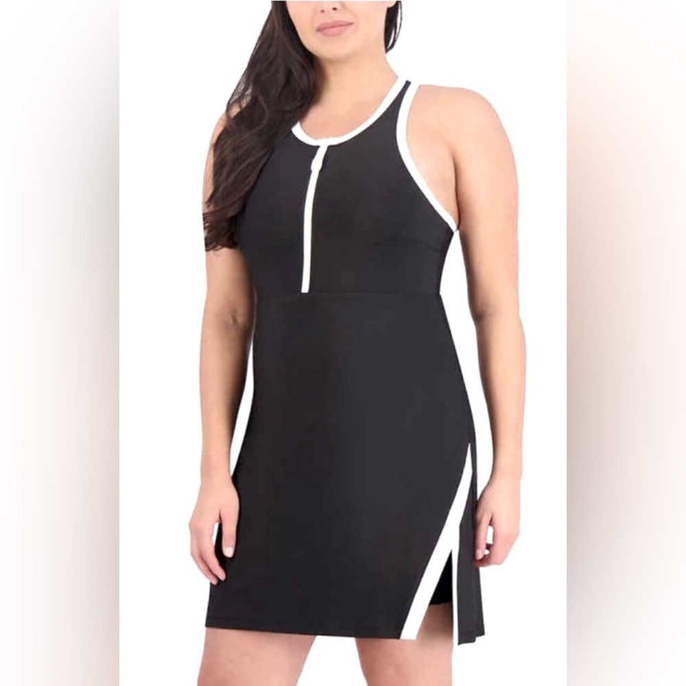 SAGE Ladies' Active Dress with Shorts Black